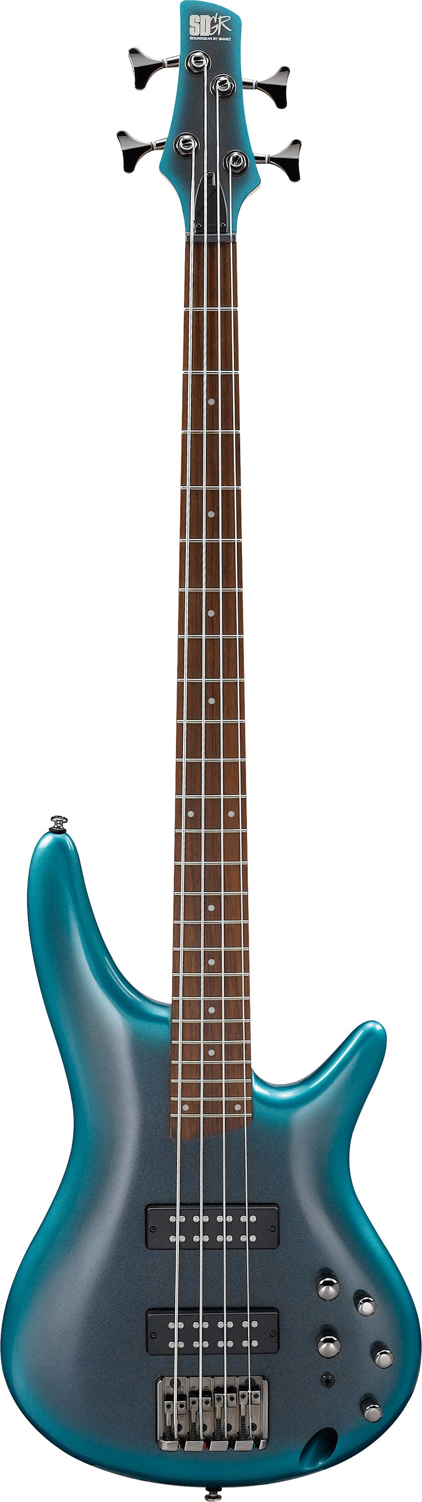 Ibanez SR300E-CUB bass guitar in Cerulean Aura Burst - Andertons 